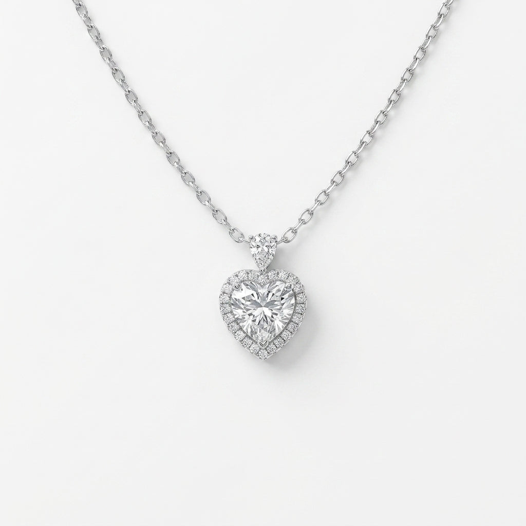 Collier Clara Eternelle Argent 925 trempé or blanc