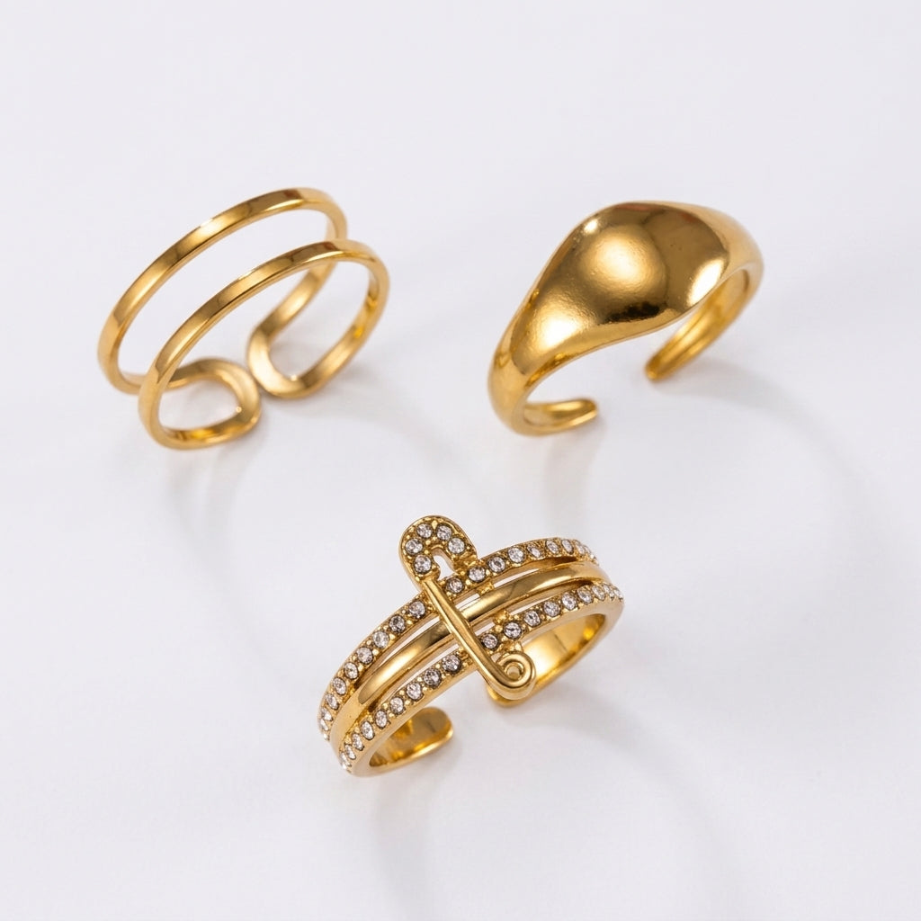 Set de bagues Jasmina