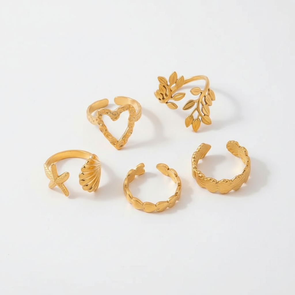 Set de bagues Corallia