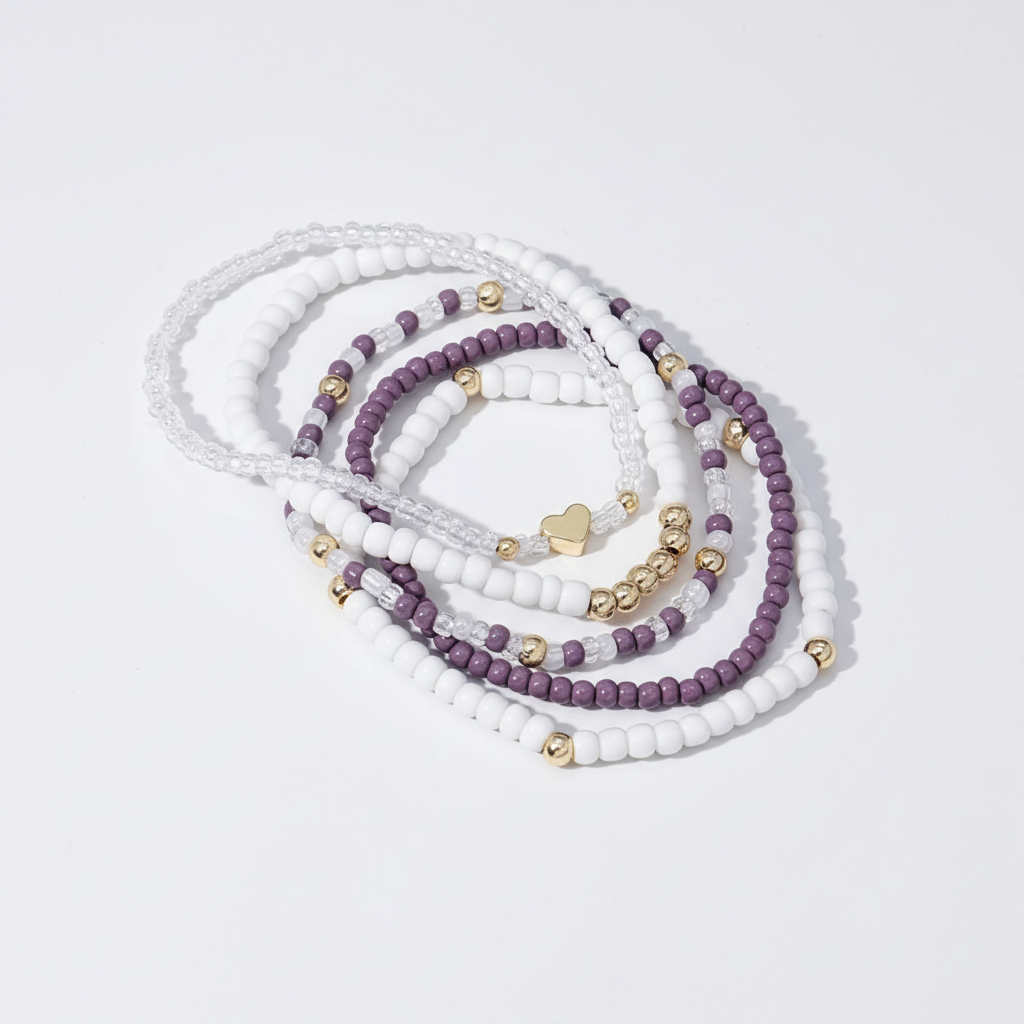 set de bracelets Pastel