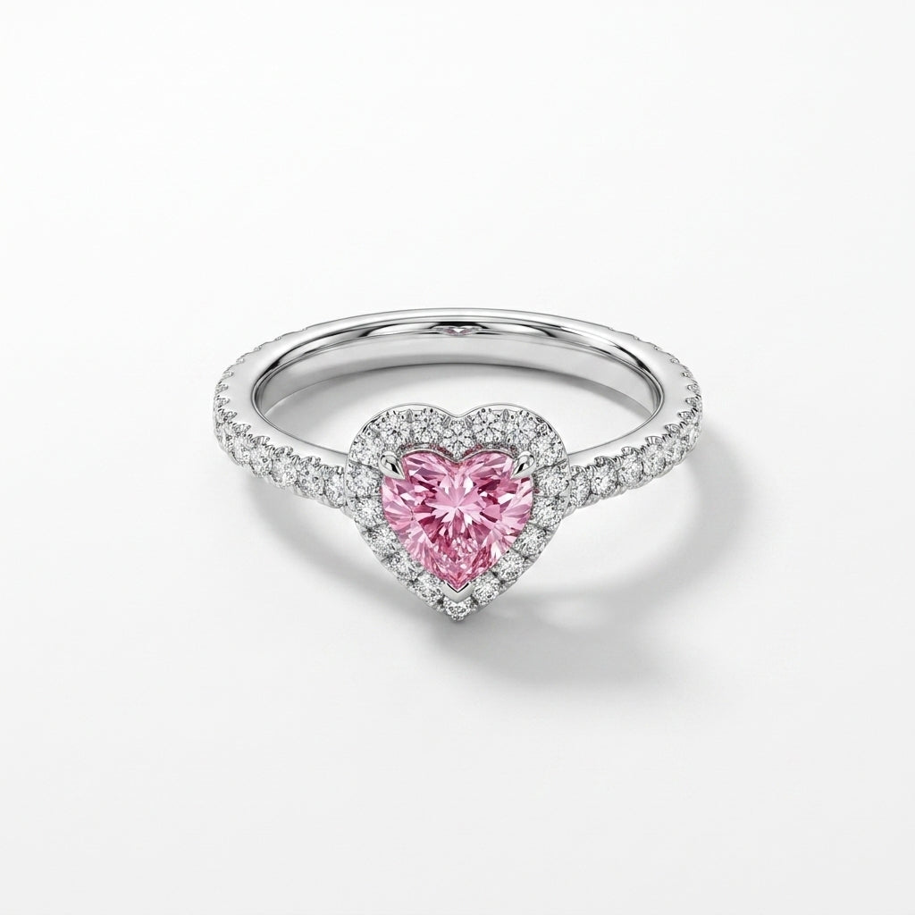 Bague Amora Eternelle Argent 925 trempé or blanc