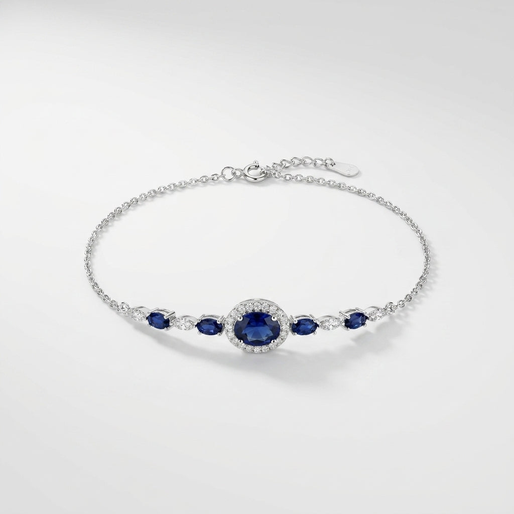 Bracelet Marielle Eternelle Argent 925 trempé or blanc