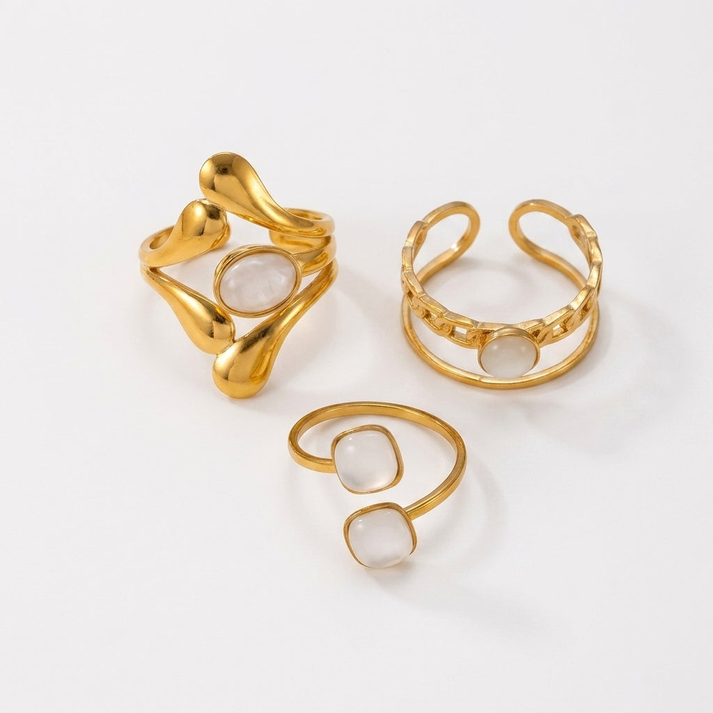 Set de bagues Elara