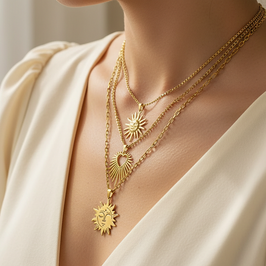 Colliers multi rangs Aurelia