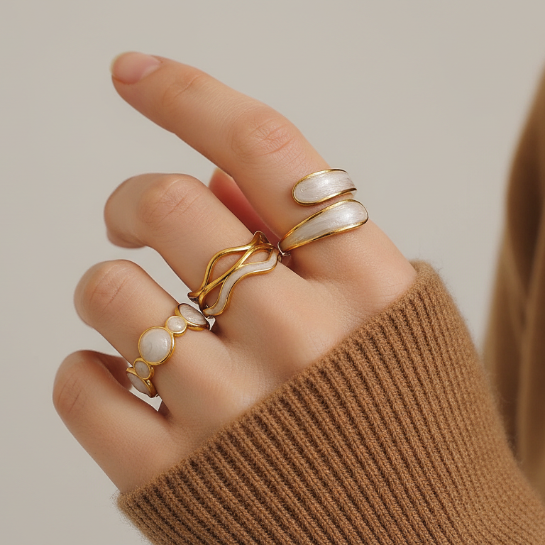 Set de bagues Yalina