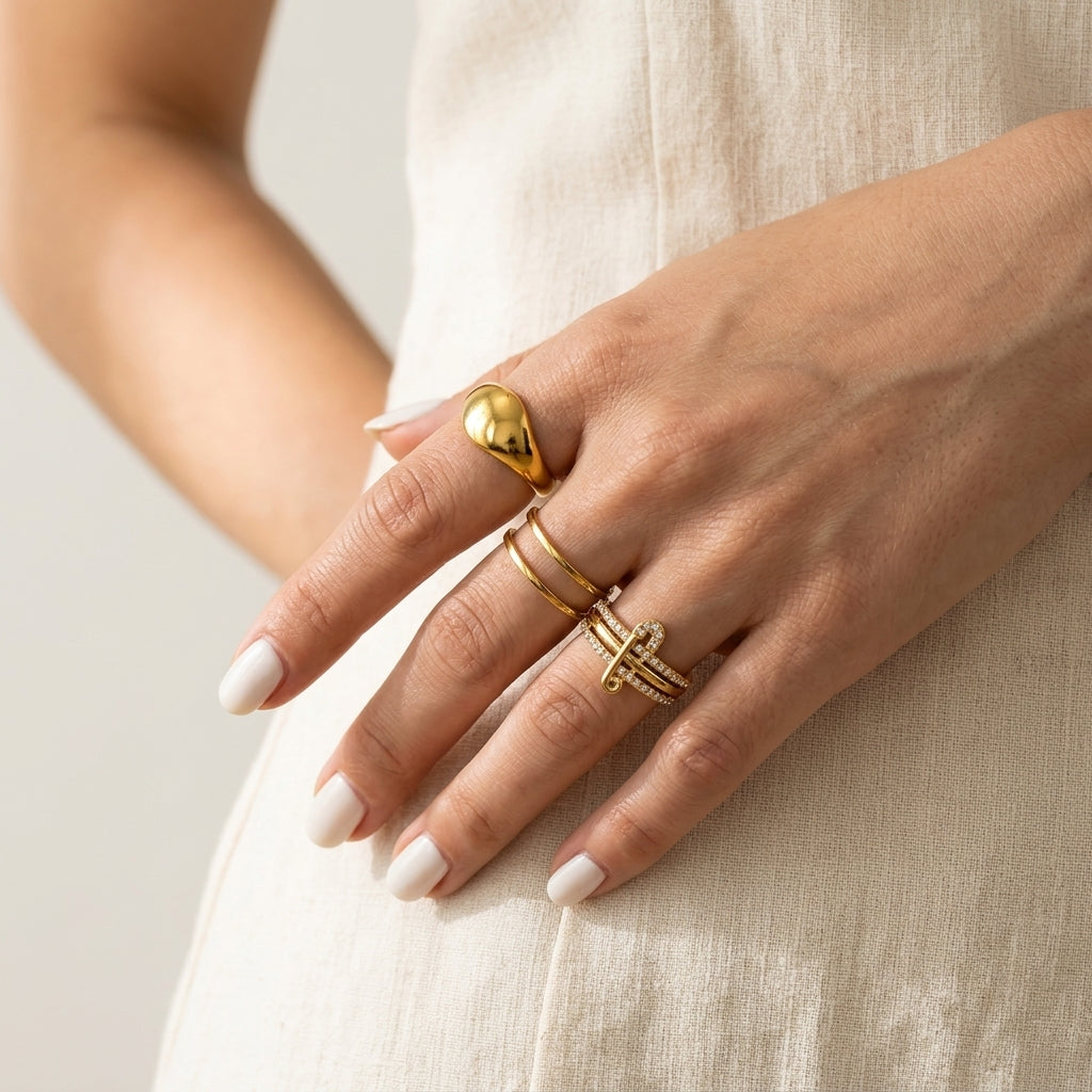Set de bagues Jasmina